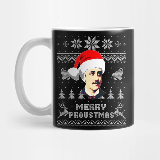 Marcel Proust Funny Christmas by Nerd_art